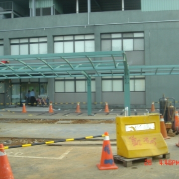 國光生技  車庫採光罩工程